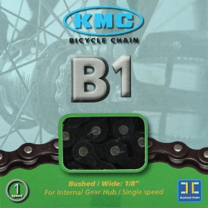 Cadena KMC B1 112 Pasos 1V Color negro